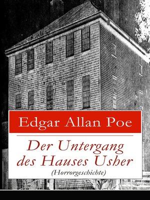 cover image of Der Untergang des Hauses Usher (Horrorgeschichte)